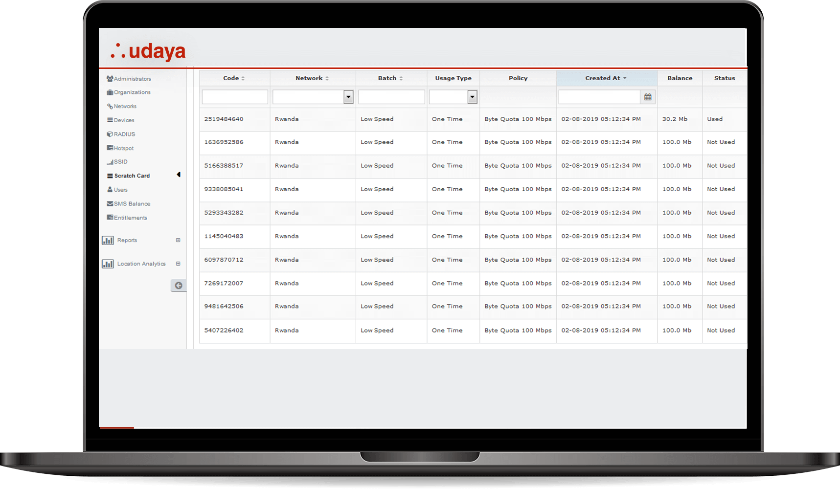 mobile hotspot bandwidth monitor